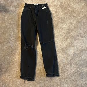Abercrombie & Fitch 90s straight leg high rise pants